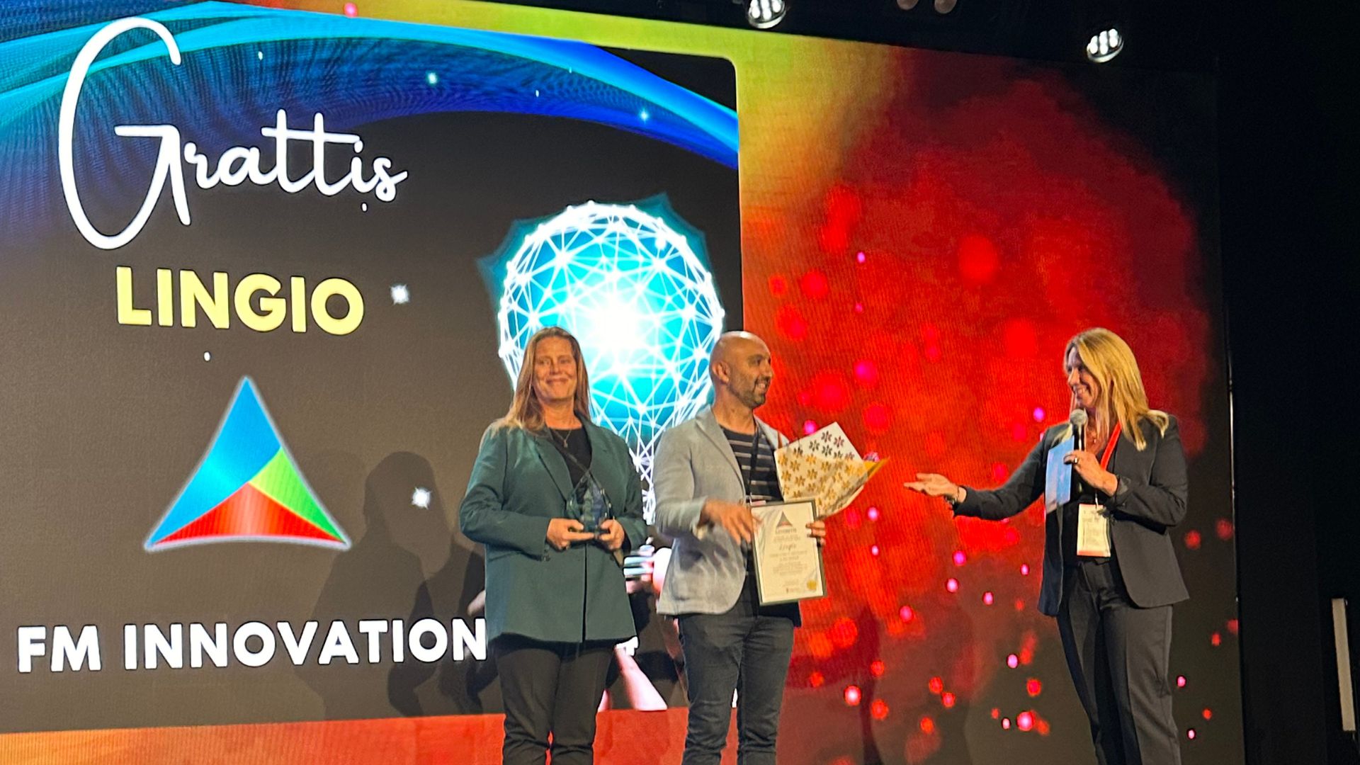 Lingio- Vinnare av årets FM innovation 2024 - IFMA Sverige